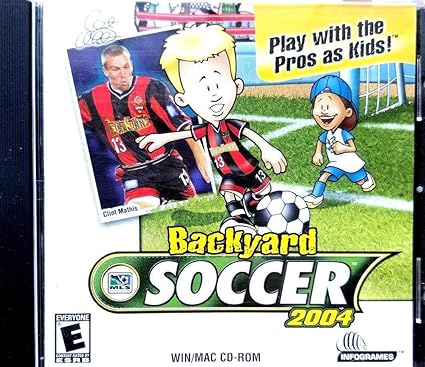 Amazon Com Backyard Soccer 2004 Play With The Pros As Kids