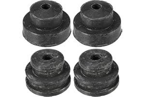 X AUTOHAUX 4 Pcs Condenser Cushion Rubber Pad Condenser Upper Lower Bushing for Honda Accord 94-18 for Honda City 09-14 No.80175SE0000/80107S2X000