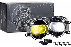 XB Evo+ Fog Lights: Type T (White + Yellow/Set)