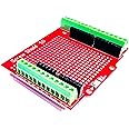 DIYables Proto Screw Shield Assembled Terminal Block Prototype Expansion Board for Arduino Uno
