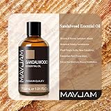 MAYJAM Sandalwood Essential Oil 30ML for Diffuser Humidifier DIY Home Wardrobe view 2
