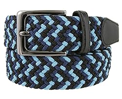 Men's Stretch Belt Braided Elastic Stretch Belt
