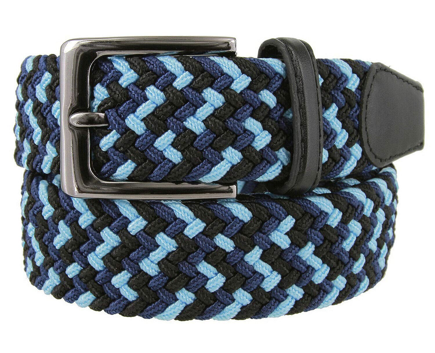 Men's Stretch Belt Braided Elastic Stretch Belt