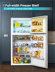 BLACK+DECKER 16.4 Cu. Ft. Top Mount Refrigerator