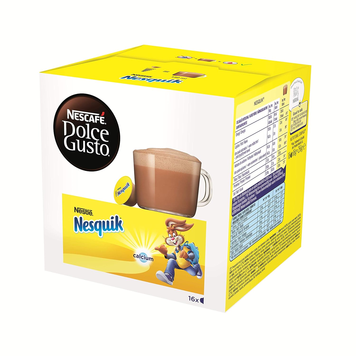 Nescafé Dolce Gusto Nesquik Chocolate Flavored Capsules 16