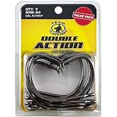 TEAM CATFISH Double Action Circle Hooks with Wide Gap &amp; Sharp Point | circle hooks, wide gap, razor-sharp point, bait stop barb, built for catfish and tough fishing conditions