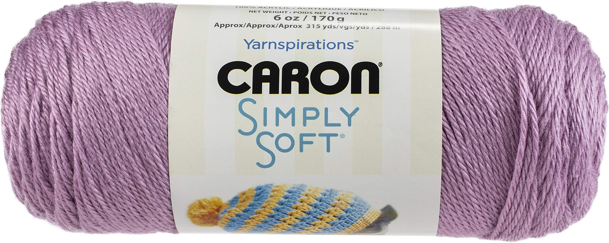 Caron BlackBerry Simply Soft Collection Yarn 12/Pk 12 Pack