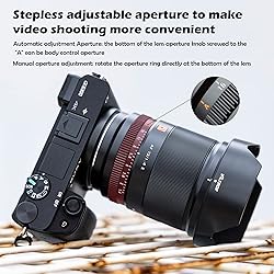 VILTROX 13mm F1.4 f/1.4 Sony E Mount Lens, Ultra