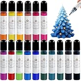 YRYM HT Candle Dye, 16 Vibrant Colors Liquid Oil-Based Dye for Candle Wax | Highly Concentrated, Safe and Natural, Candle Color for Candle Making-10ml/0.3oz bottle