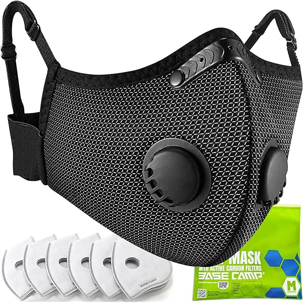 Oakley MSK3 Anti-Fog Face Mask, Black, One Size : Amazon.com.br
