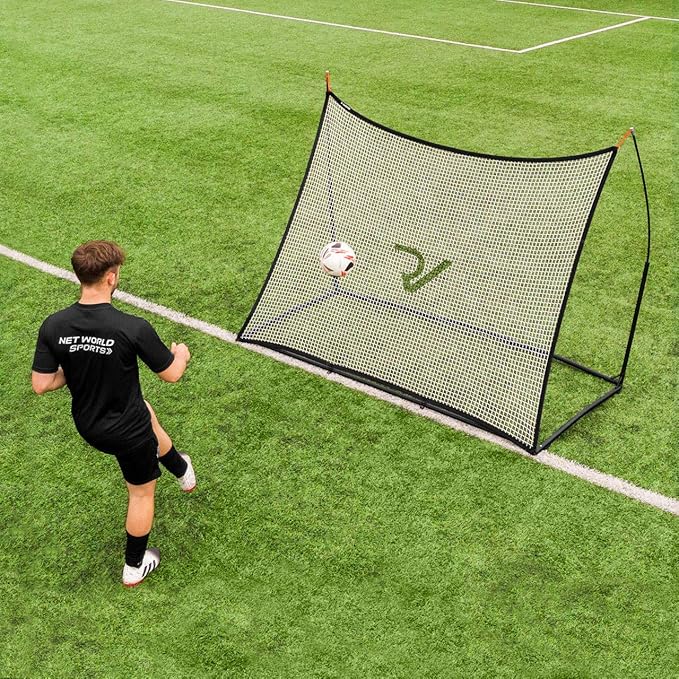 RapidFire Profi PopUp Fußball Rebounder das perfekt FußballTrainingsgerät für den Garten