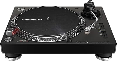Pioneer DJ PLX-500-K Direct Drive Turntable Black with USB Recording