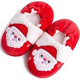 eccbox Toddler Boys Girls Cute Slippers Unicorn Fluffy Fuzzy Winter Warm Slippers Cartoon Animal Plush Indoor House Slip-on Shoes
