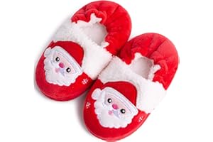 eccbox Toddler Boys Girls Cute Slippers Unicorn Fluffy Fuzzy Winter Warm Slippers Cartoon Animal Plush Indoor House Slip-on Shoes