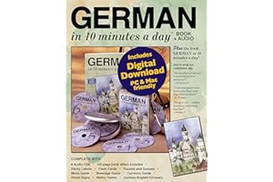 GERMAN in 10 minutes a day AUDIO CD