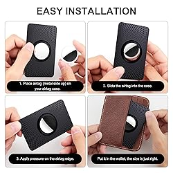 GOCII Compatible with Airtag Wallet Holder 2