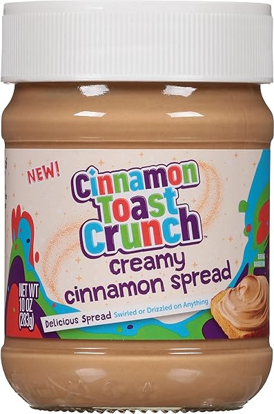 CINNAMON TOAST CRUNCH CREAMY CINNAMON SPREAD, 10 OUNCE