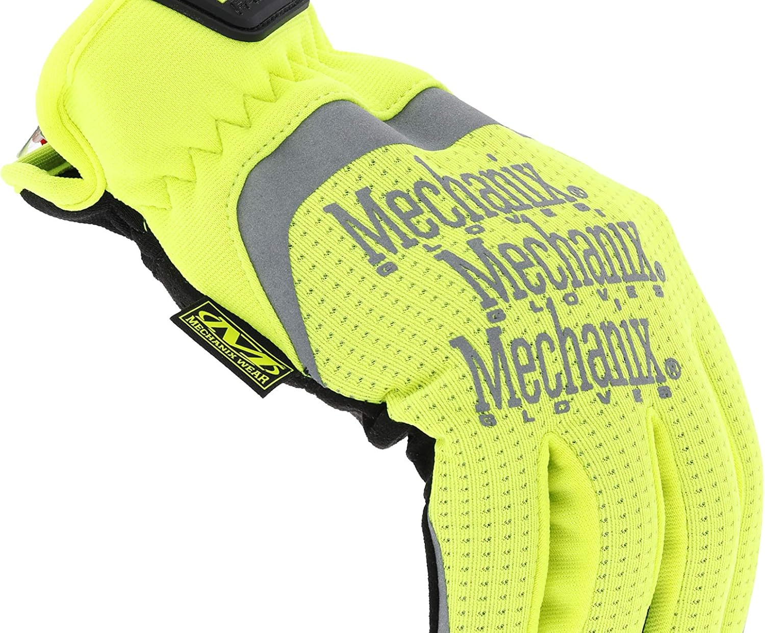 Mechanix Wear - Hi-Viz FastFit Gloves (X-Large, Fluorescent Yellow) - Image 3