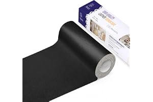 Besezx Leather Repair Patch Tape Kit,Vinyl Repair Kit,Self Adhesive Leather Repair for Furniture, Couch, Sofa, Car Seats,Office Chair.3.1inx60in-Black