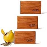 Drift Car Air Freshener - The Original Wood Air Freshener - Car Odor Eliminator - Long Lasting Scent - Metal Clip - Essential Oils - John Wick Scent 3 Pack Refill - NO CLIP INCLUDED