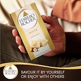 Ferrero Rocher White Hazelnut Chocolate Bar 90g Premium Gifting Treat view 4