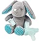 Dr. Brown's Lovey with One-Piece Pacifier, 0m+, Baby Bunny, Blue