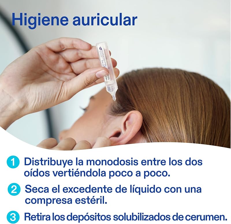 - Suero Fisiológico en Monodosis 60 uds, Higiene Nasal, Ocular y Auricular para Adultos y Bebés PACK DE 2