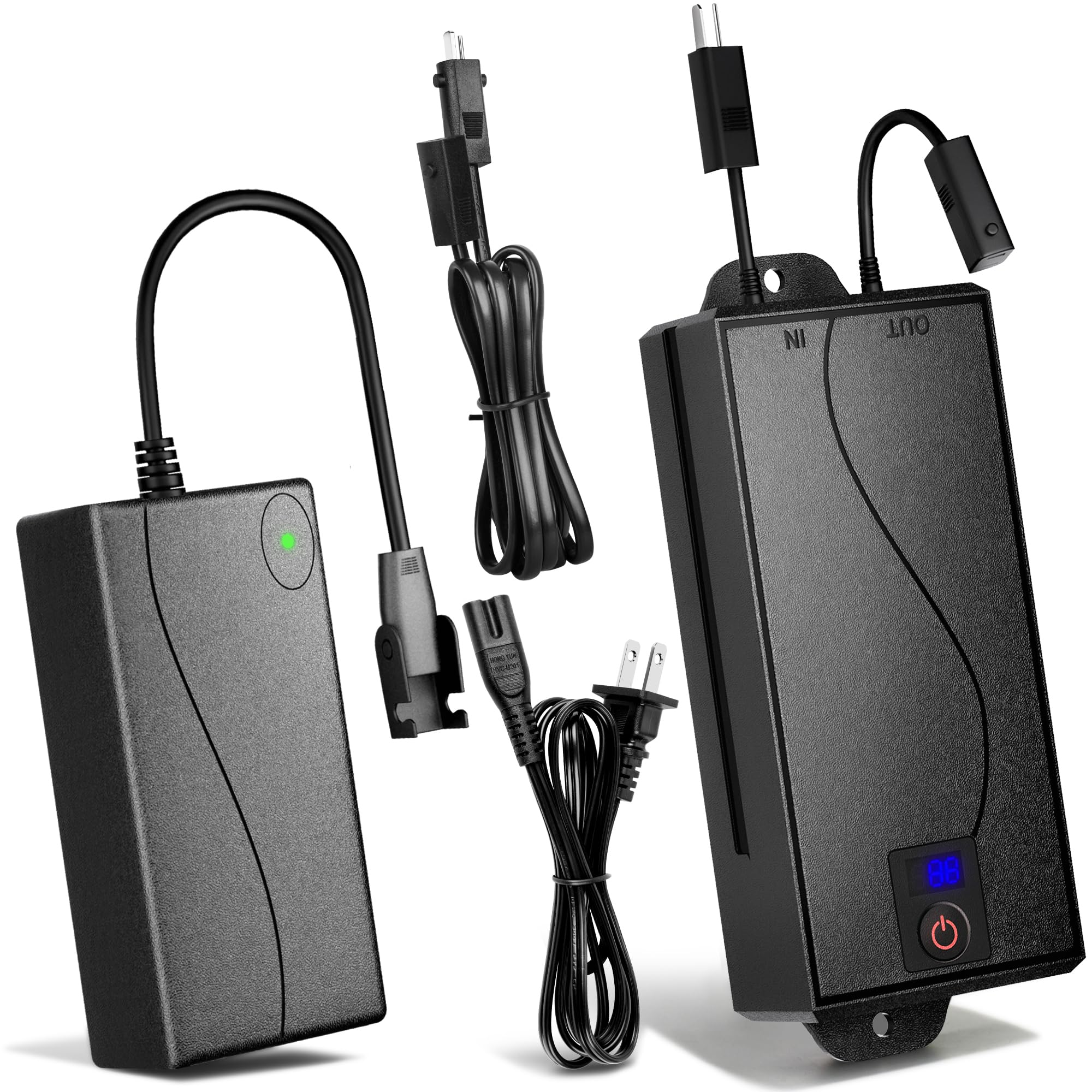 Photo 1 of ttmagic Battery Pack for Reclining Furniture with Charger, 2500mAh Universal Wireless Recliner Battery Pack Rechargeable with LED Display for Power Sofa, Electric Couch, Lift Chair, 2-Pin Connection