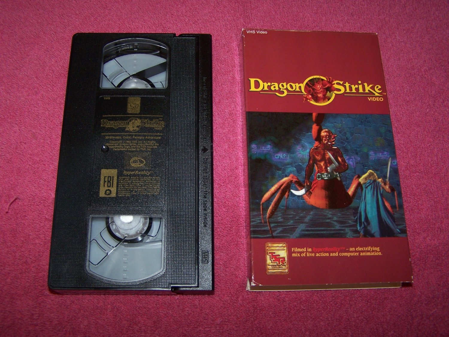 Dragon Strike Board Game from the Makers of Dungeons & Dragons TSR