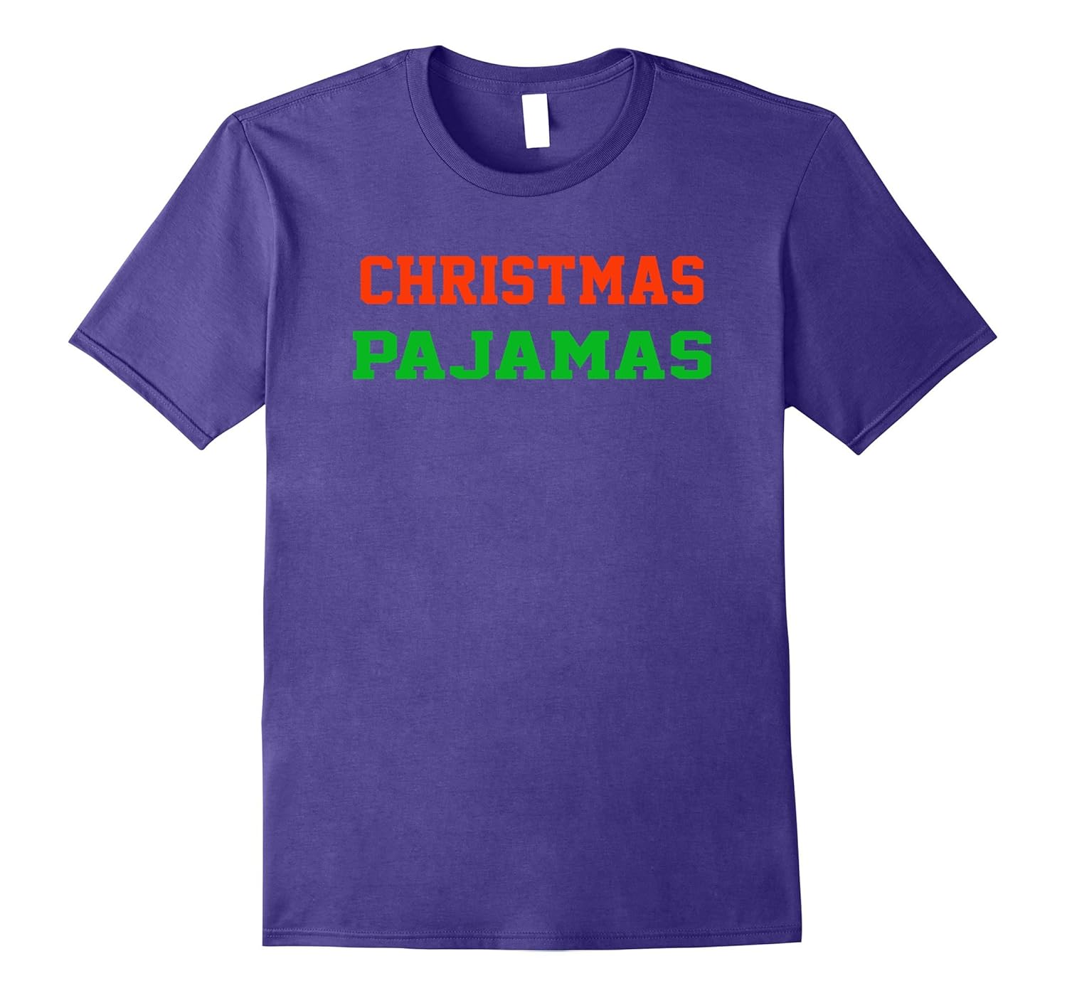 Christmas Pajamas T-Shirt festive xmas pj's-Rose