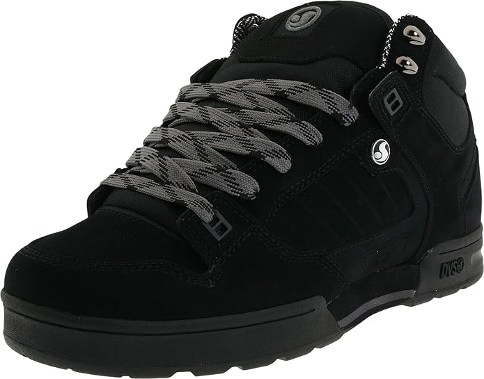 DVS Militia Mens Black Leather Skate Shoes Size UK 11 Amazon.co.uk