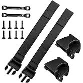 ulapithi 356A0002 Buckle Kit Bed Cover Buckle/Strap Assembly | Replacement for Backflip 356A0002 Tonneau Cover Clips Replacement Bottom Side Kit