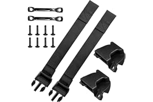 ulapithi 356A0002 Buckle Kit Bed Cover Buckle/Strap Assembly Replacement for Backflip 356A0002 Tonneau Cover Clips Replacemen