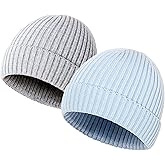 Slivery Color Toddler Beanie Baby Boys Girls Beanies Kids Winter Hats Children Knit Warm Caps