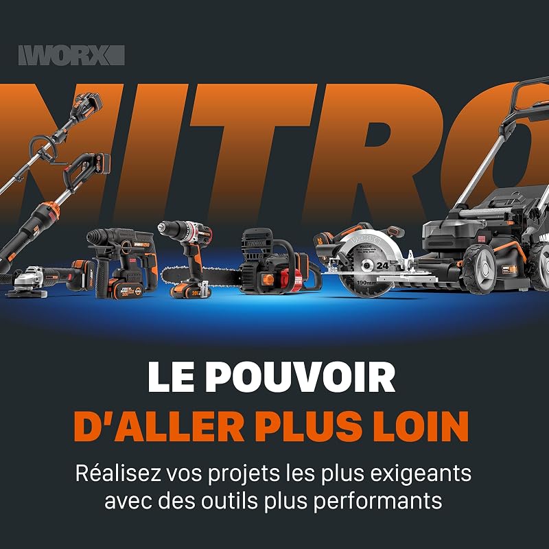 Visseuse à chocs Brushless 20V 200 Nm WX265