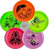 Mini Big Z Disc Golf Set | Five Mini Discs | Made for Fun, Marking, and Collecting (Colors and Foils Will Vary)