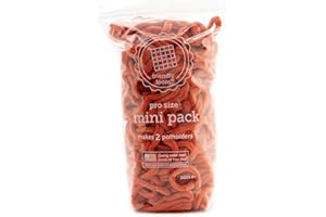 Harrisville Designs Friendly Loom | 10” PRO-Sized Orange Potholder Weaving Loops | Craft 2 Cotton Potholders