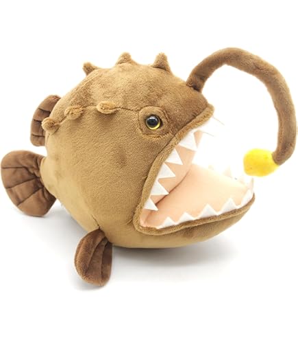 Amazon.com: BABY FRANKIEZHOU Simulated Anglerfish Plush Toy