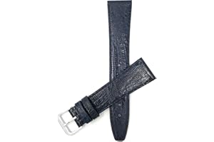 Bandini Leather Watch Strap - Slim - 8mm, 10mm, 11mm, 12mm, 13mm, 14mm, 15mm, 16mm, 17mm, 18mm, 19mm, Buffalo, Alligator, Liz