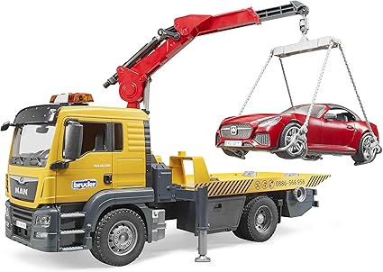 bruder man tow truck