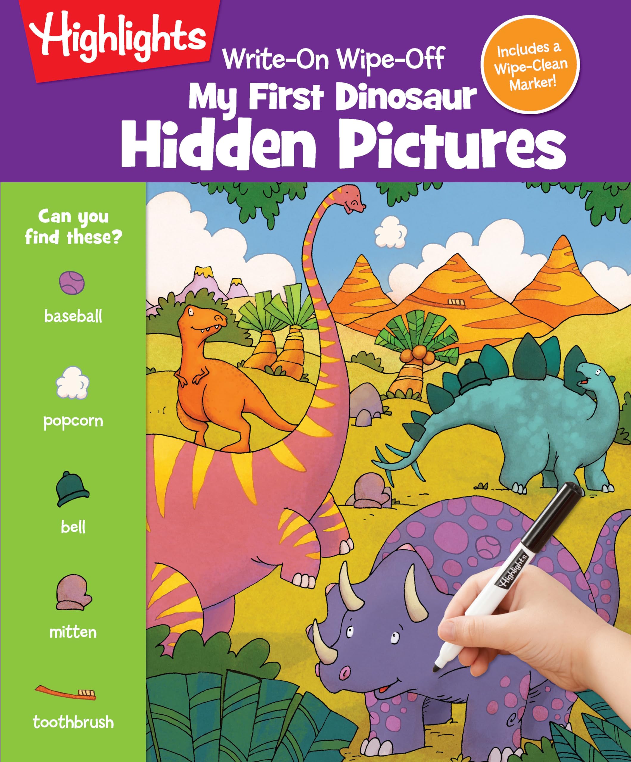 Write-On Wipe-Off My First Dinosaur Hidden Pictures (Write-On Wipe-Off My First Activity Books) Write-On Wipe-Off My First Dinosaur Hidden Pictures (Write-On Wipe-Off My First Activity Books) Spiral-bound