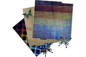 NORTHRENDA 2pcs Flexible Build Plate for Bambu Lab A1 Mini, Double Sided Smooth PEK+PEC Sheet and Textured PEI Sheet No Magnetic Base for Bambu Labs 3D Printer Platform