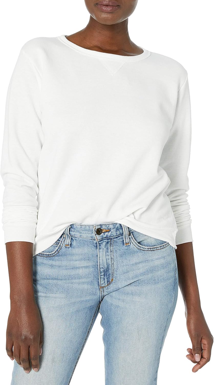 Hanes Women's V-Notch Pullover Fleece Sweatshirt at  Women’s Clothing store