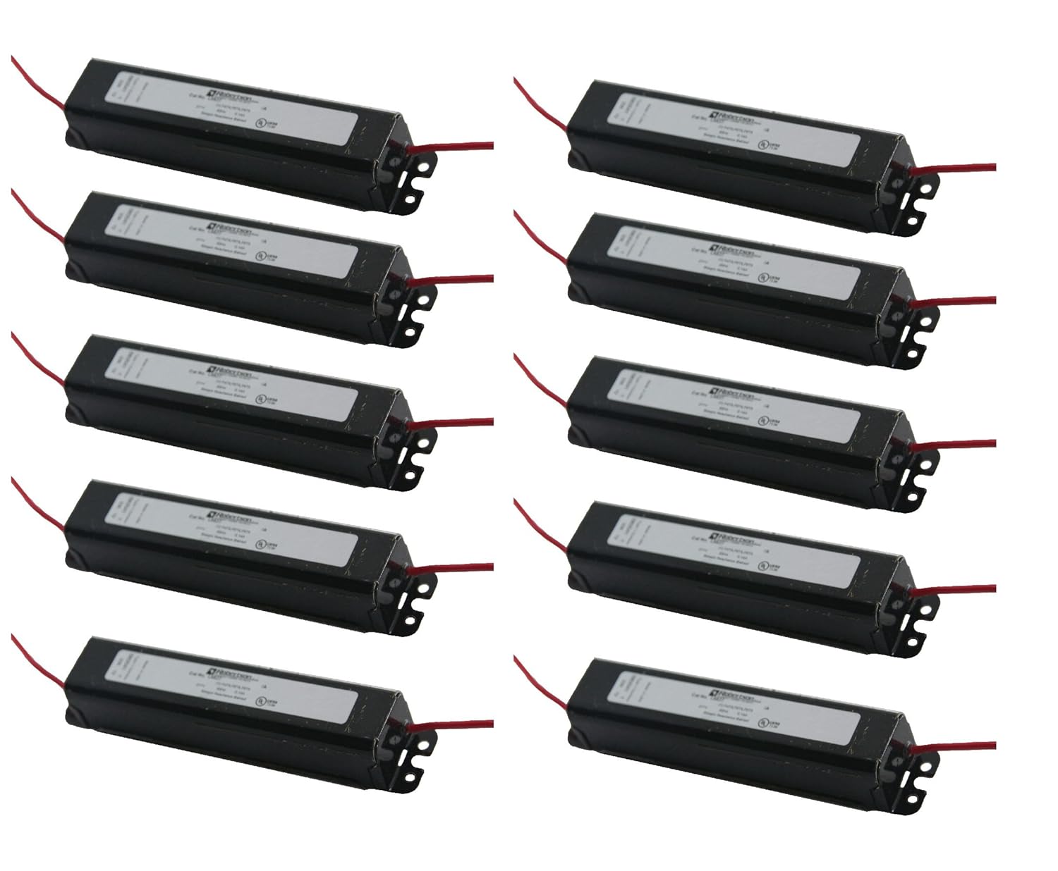 ROBERTSON 2M10013 L6827 /A QuikPak of 10 277V Preheat Start Normal Power Factor