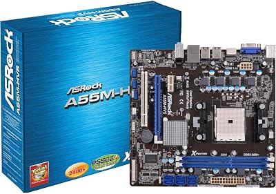 AsRock A55M-HVS Motherboard AMD A55 Chipset DDR3 AM3+ Socket Micro ATX
