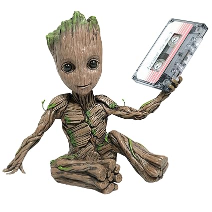 Jouets Et Jeux Guardians Of The Galaxy Vol 2 Bebe Groot Push Bombe Bouton Figure Statue Toy Figurines Statues