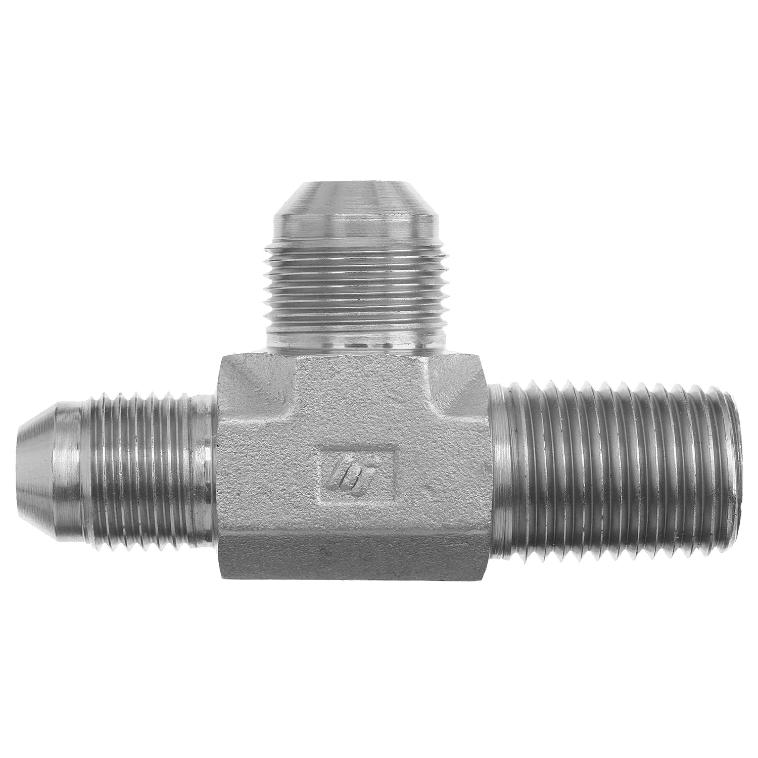 Brennan Industries 2605121208FG Steel Tee Fitting, 11/16