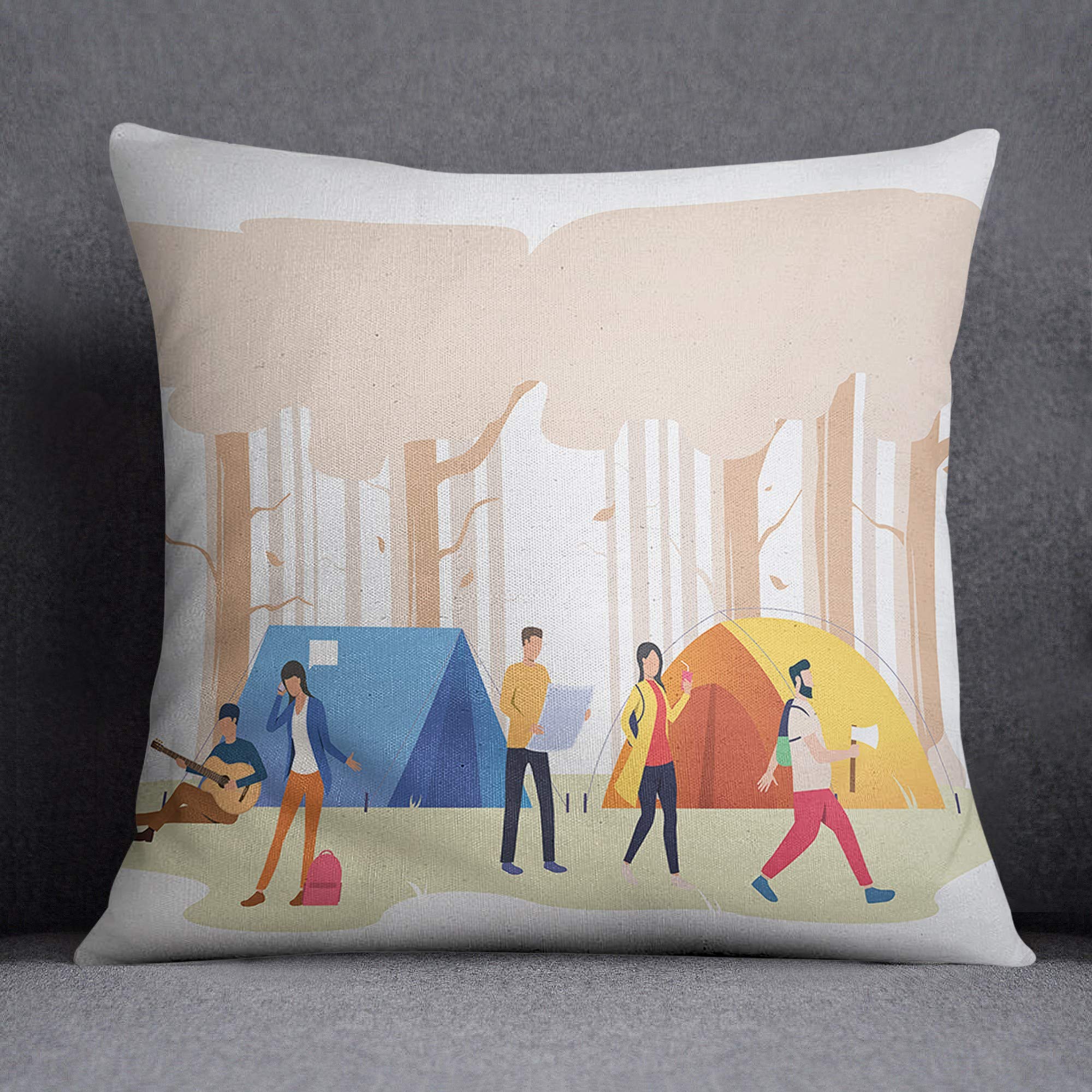 Bonamaison Decorative Cushion Cover, Multi, 45x45