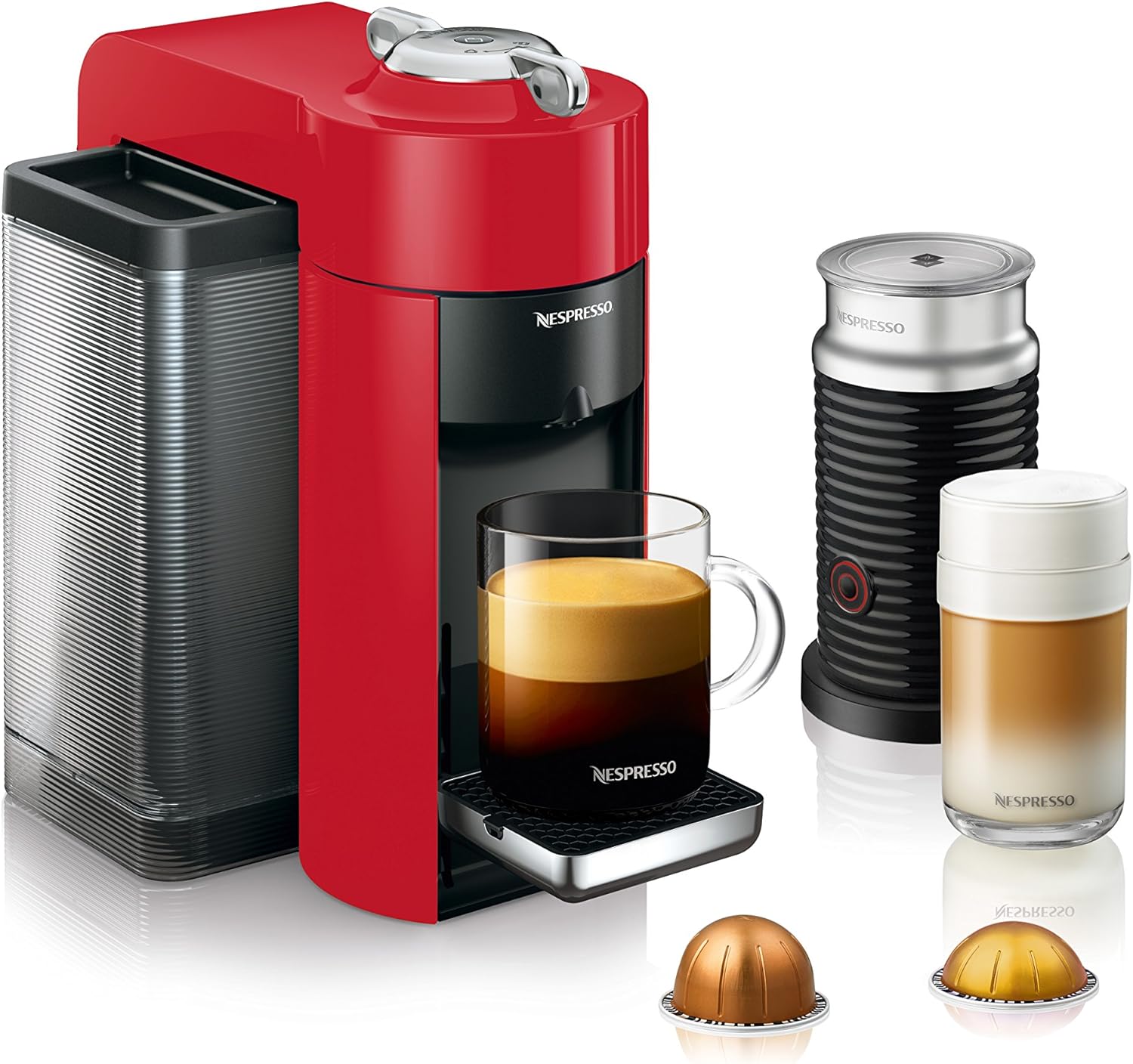 Nespresso Vertuo Coffee And Espresso Machine By Delonghi With Aeroccino Milk Frother Espresso Machine Coffeemaker Combos Coffee Makers Urbytus Com