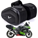 Spartan.ist PREMIUM Motorcycle Saddlebags, 36L-58L Expandable Capacity, Motorcycle Panniers Universal, Waterproof, Detachable, Collapsible for Sport Dirt Bike Side Bags and Luggage